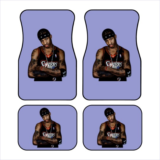 Discover Allen Iverson Car Mats, Rare The Answer Rap Car Mats Vintage Style Graphic Print