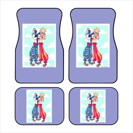 Discover Sun and Moon fnaf Long Car Mats