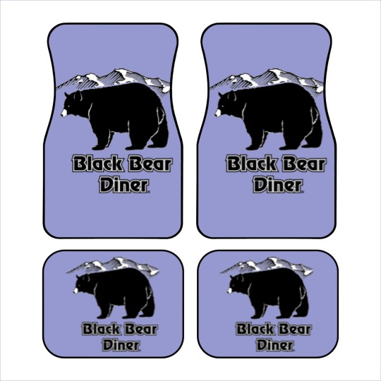 Discover Black bear diner Car Mats