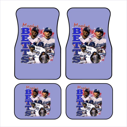 Discover Vintage Mookie Betts Car Mats
