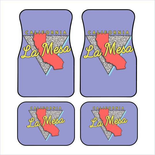 Discover La Mesa California Triangle - La Mesa - Car Mats