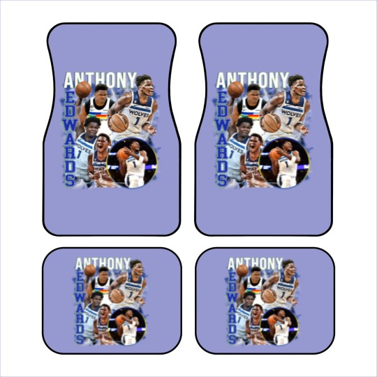 Discover Anthony Edwards Graphic Car Mats, Basketball Car Mats