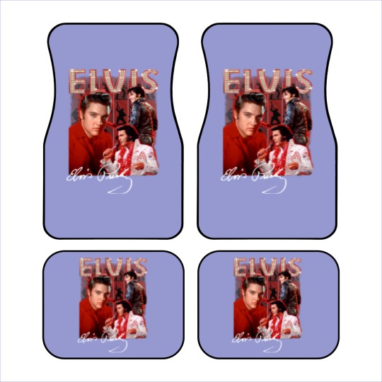 Discover 80s Elvis Presley Short Sleeve Gift Fans Black Allsizes S-5Xl Unisex Car Mats
