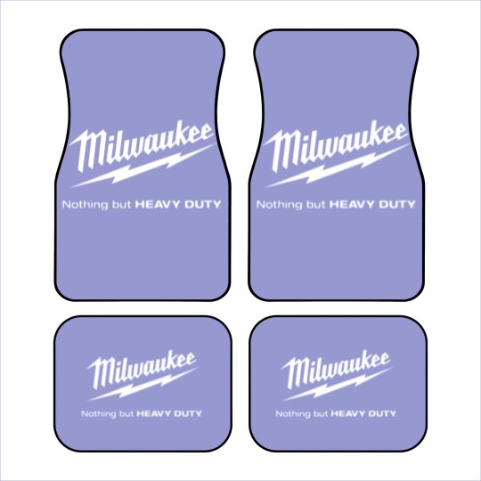 Discover Milwaukees Logo Onesies Car Mats