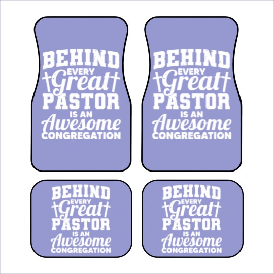 Discover Pastor Appreciation Art Men Women Preacher Clergy Ch.ristian Car Mats