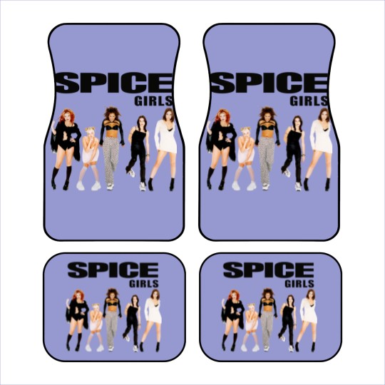 Discover The Spice Girls Photo Poses Car Mats Car Mats Mens Unisex, Vintage Spice Girls Car Mats