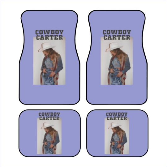 Discover Beyonce Cowboy Carter Act ii Beyince Car Mats Unisex Cotton Ringer Car Mats