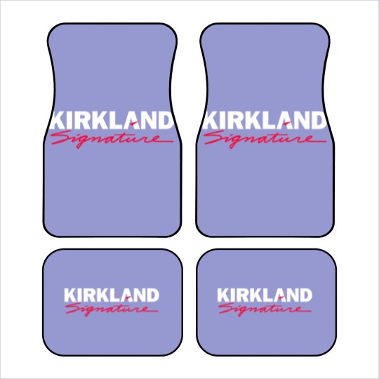 Discover Kirkland Costcos Kirkland Car Mats, Costcos Hot Dog & Soda Combo With Quote Car Mats, Costcos Hot Dog Lover Gift Car Mats Car Mats