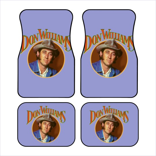 Discover Don Williams Retro Vintage Car Mats, Don Williams Car Mats