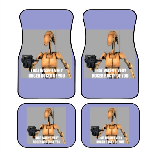 Discover Roger roger Car Mats