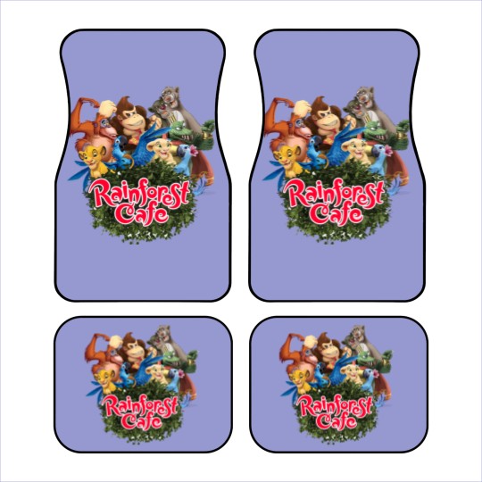 Discover Sweet Food in Rainforest Cafe 2 Restaurant Car Mats