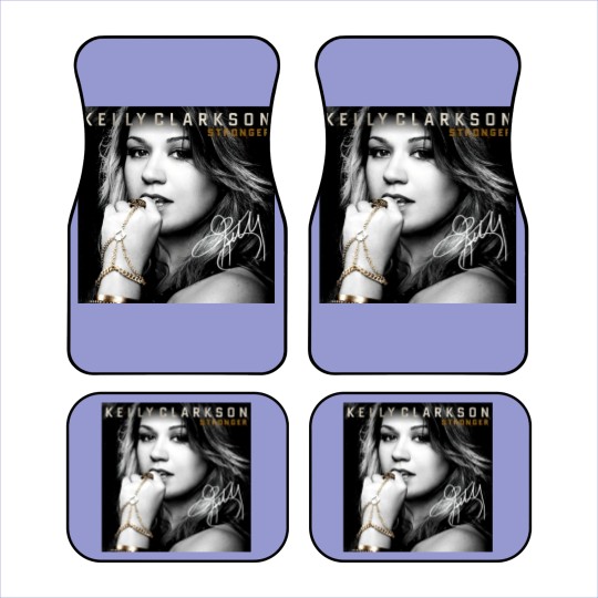 Discover Kelly Clarkson Stronger Signature Car Mats, Kelly Clarkson Car Mats