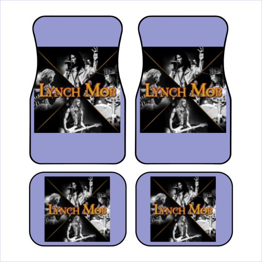 Discover Lynch Mob World Tour Car Mats, Vintage Lynch Mob Band Car Mats, Retro Lynch Mob Band Car Mats