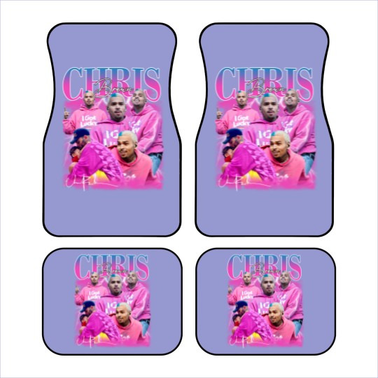 Discover Chris Brown Car Mats, Chris Brown Lover Car Mats, Chris Brown