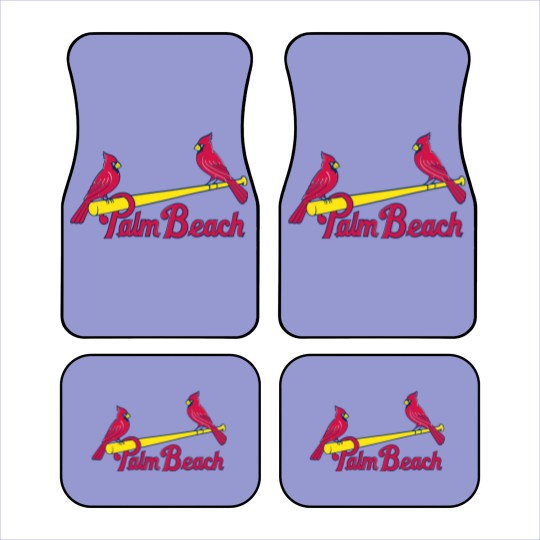 Discover Flaying with Palm Beach Cardinal Team 2 Car Mats
