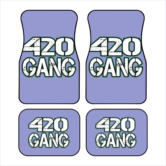 Discover 420 Gang Marijuanaa Gift 420 Gang Marijuanaa Gift Car Mats