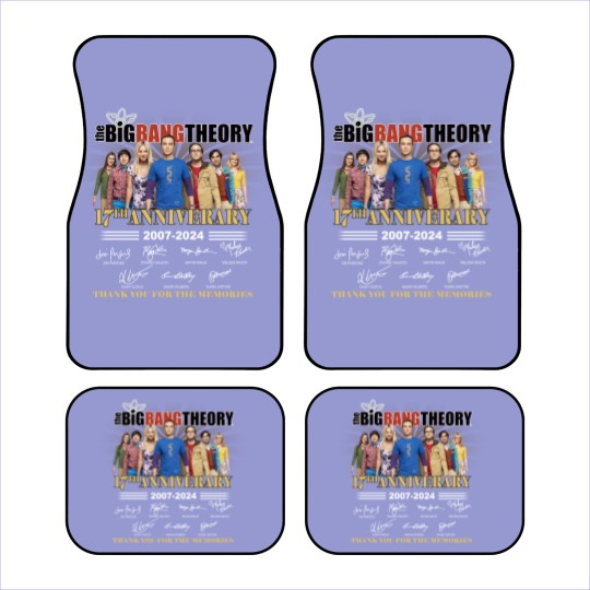 Discover The Big Bang Theory Car Mats | The Big Bang Anniversary Car Mats