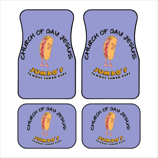 Discover Church Of Gay Jesus Shameless Car Mats
