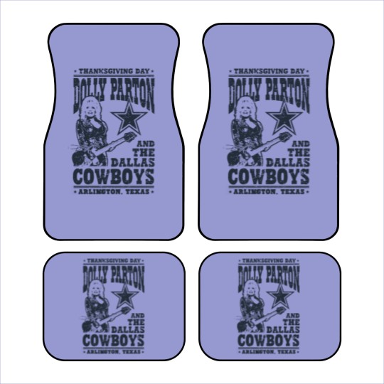 Discover Dolly Parton Dallas Car Mats,  Dolly Parton Dallas City Signature Fan Car Mats