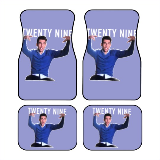 Discover Schmidt New Girl 29 Car Mats