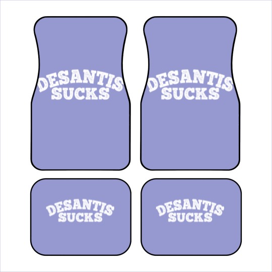Discover desantis sucks, desantisanti mob, desantis signs antiriot bill antitrump, antitrump memes, funny (1) Car Mats