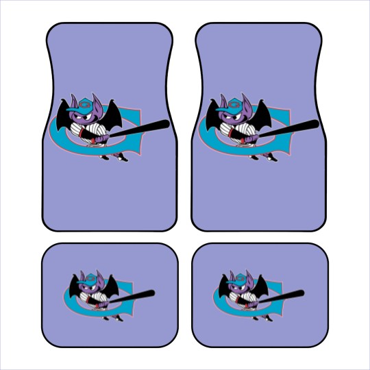 Discover Game of Greensboro Bats Baseball Car Mats
