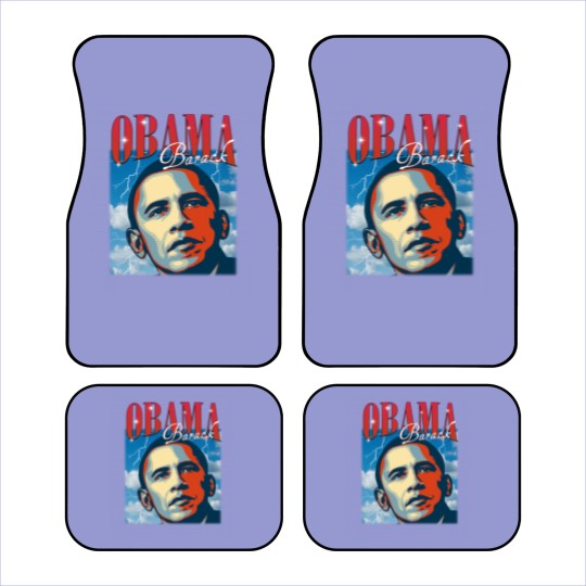 Discover RETRO BARACK OBAMA Car Mats | Vintage Obama Car Mats Retro 90s