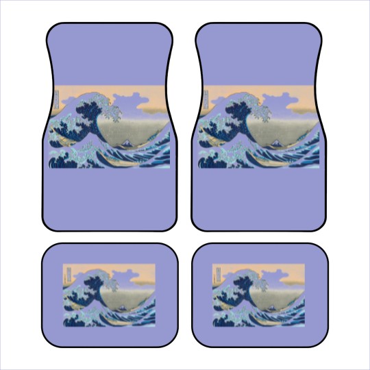 Discover Hokusai great wave Car Mats
