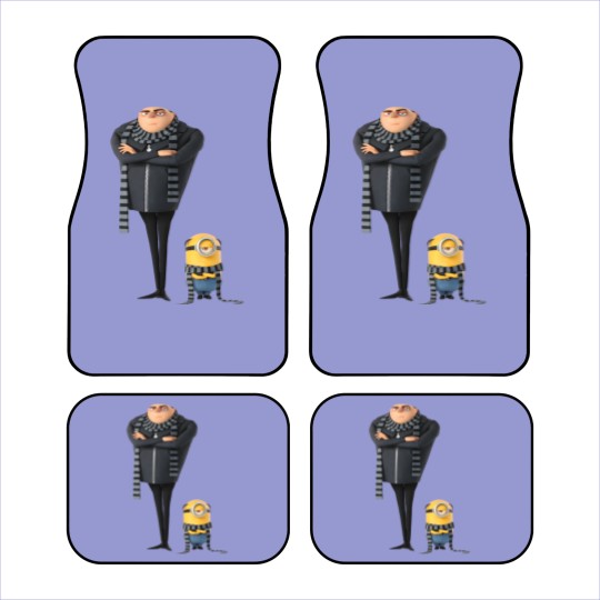 Discover Gru and Gru's Minion Car Mats