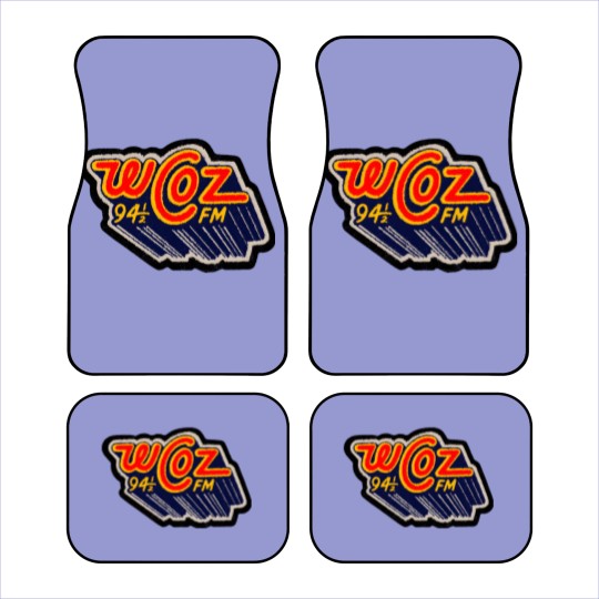 Discover Defunct WCOZ Radio Car Mats