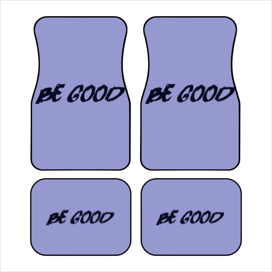 Discover be good Car Mats