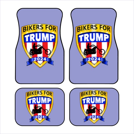 Discover Bikers for Trump 2024 American Car Mats