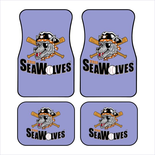 Discover erie seawolves logo Car Mats