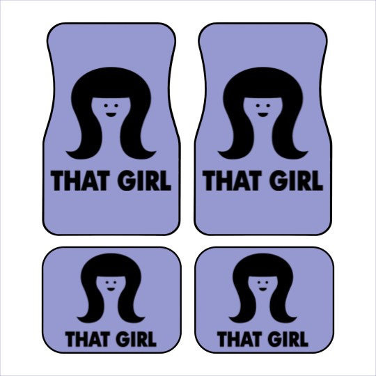 Discover THAT GIRL Car Mats