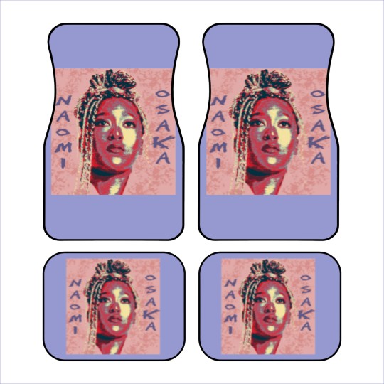 Discover Naomi Osaka (2) Car Mats