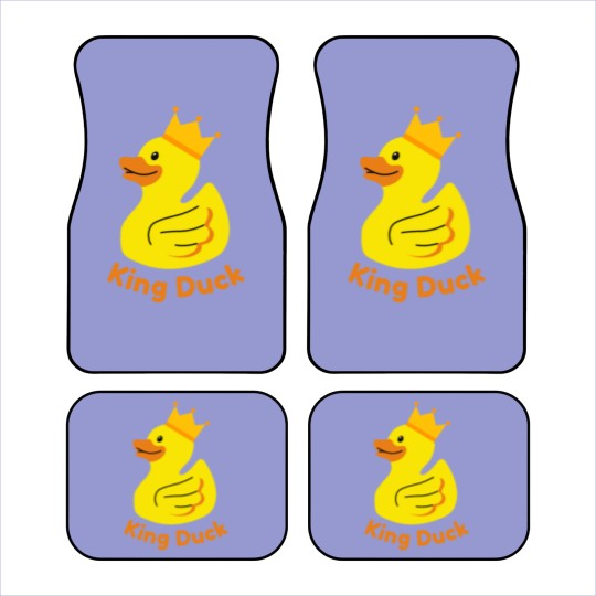 Discover King Duck - King Rubber Duck Car Mats