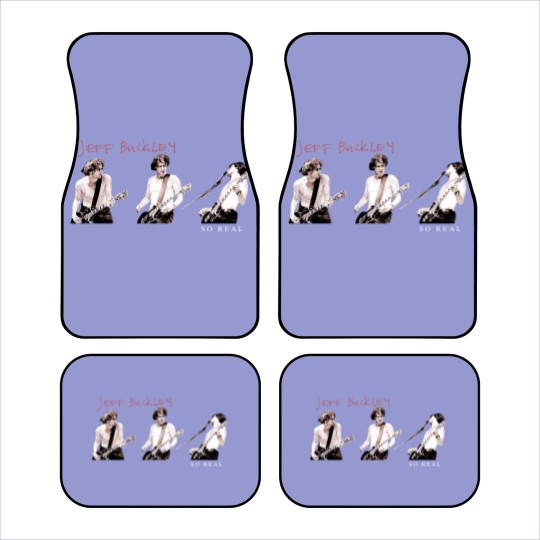 Discover 1994 Jeff Buckley So Real Unisex Black Car Mats, 90s Jeff Buckley Concert, Jeff Buckley Car Mats