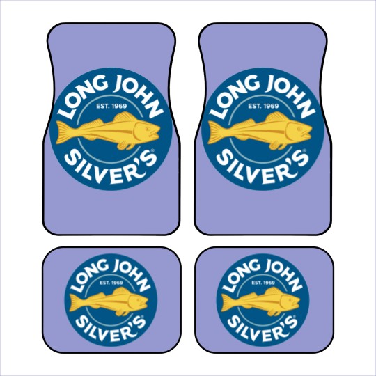 Discover Long John Silvers Restaurant Logo Car Mats
