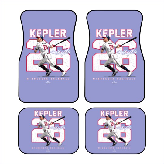 Discover Number And Portrait Max Kepler Minnesota Mlbpa Car Mats
