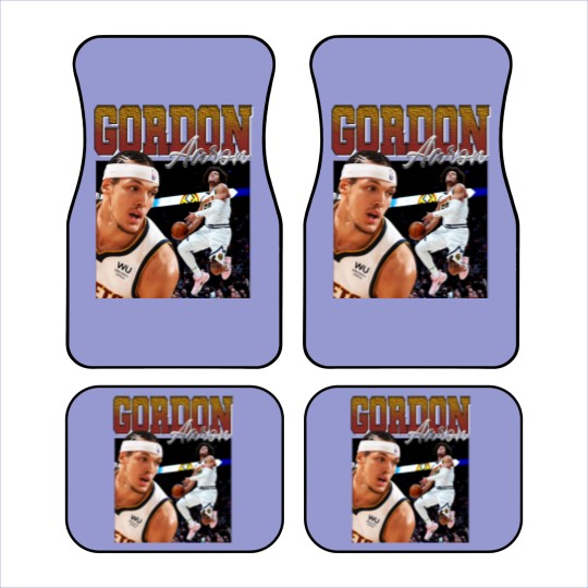 Discover Aaron Gordon Vintage Car Mats, Legend Professional Basketball Players Car Mats