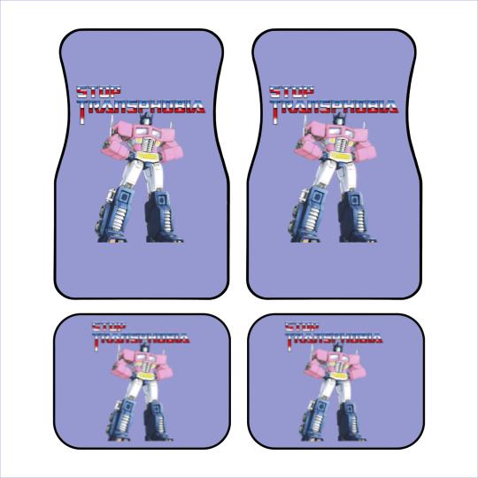 Discover Stop Transphobia Car Mats, Stop Transphobia Car Mats