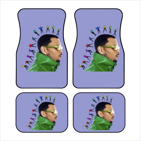 Discover Chris Brown 11:11 Tour 2024 Car Mats, Chris Brown Fan Car Mats, Chris Brown 2024 Car Mats