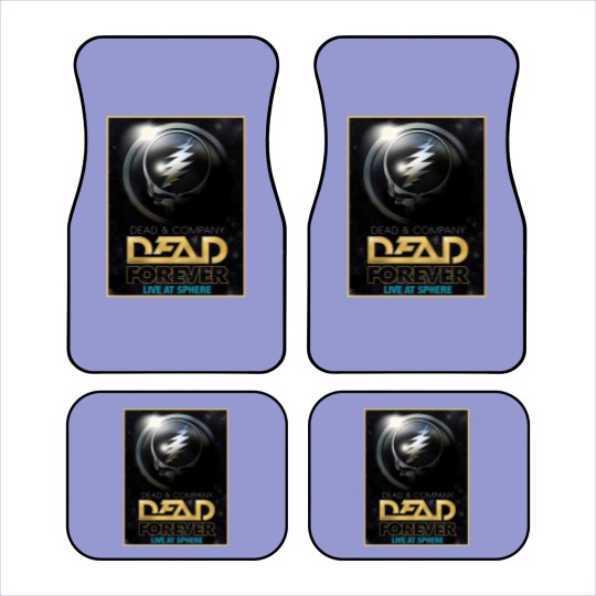Discover Dead & Company Sphere Car Mats, Dead and Company Tour Car Mats