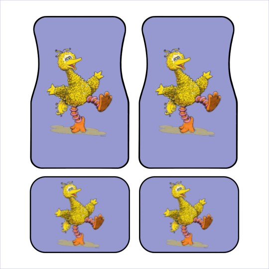 Discover Retro Art Big Bird Car Mats