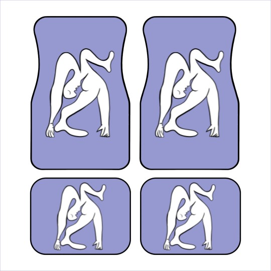 Discover Picasso - Black and White #1 - Picasso - Car Mats
