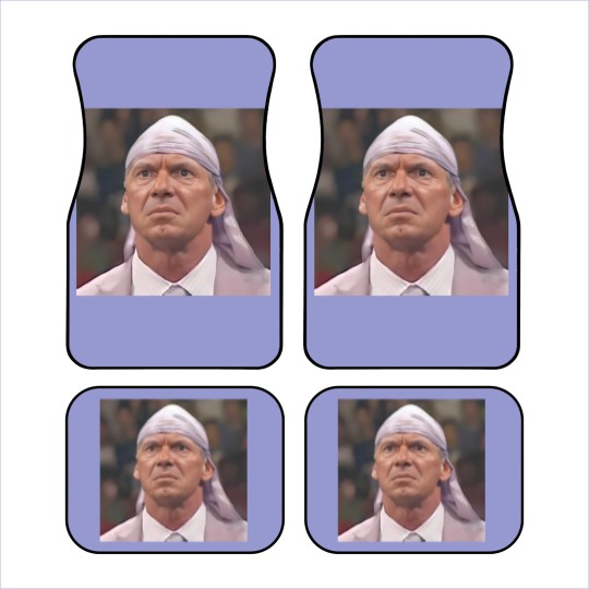 Discover Vince Mcmahon Durag Wrestling Fan Car Mats