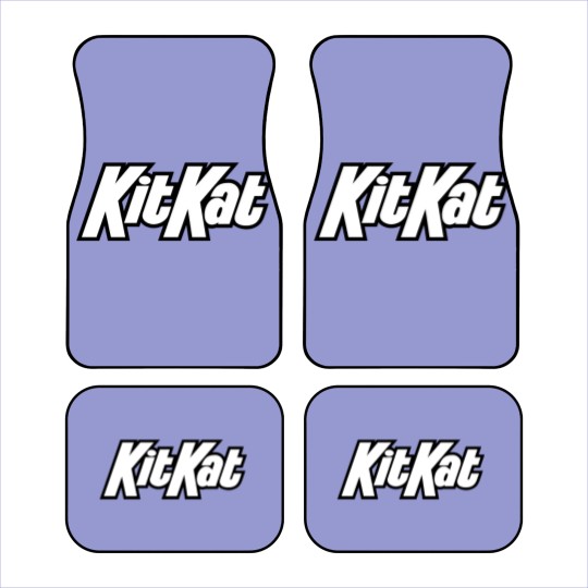 Discover Kit Kat Chocolate Candy Food Cool Worn Funny Car Mats