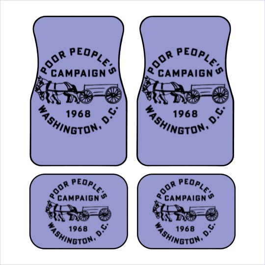 Discover Poor People's Campaign Car Mats