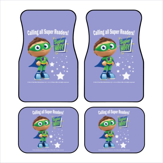 Discover Calling all Super Readers! Super Why Car Mats