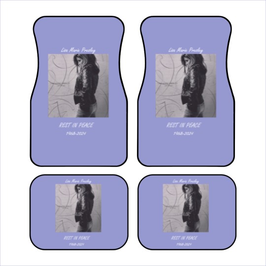 Discover RIP Lisa Marie Presley Car Mats, Lisa Marie Presley 1968-2023 Car Mats, RIP LMP Car Mats, Lisa Marie Presley Car Mats